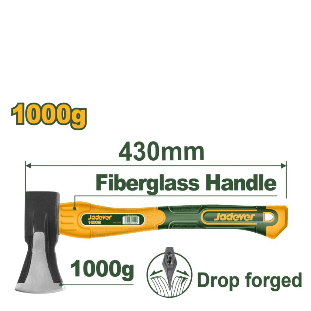 HACHA DE AVIACIÓN JADEVER 1000GR – JDHM6321