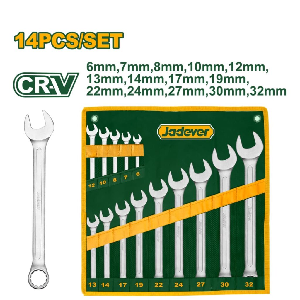 SET DE LLAVES COMBINACION 6-32MM CRV 14PCS – JDSP1M14
