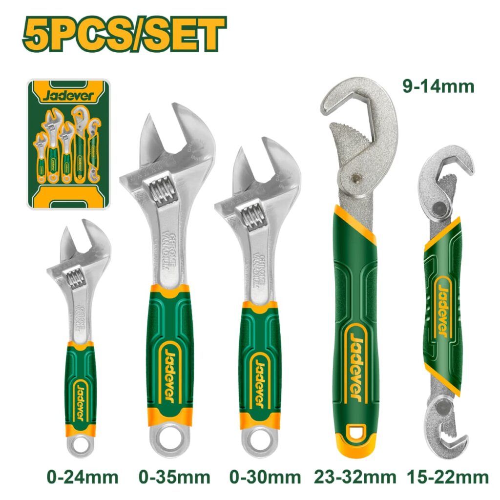 SET DE LLAVES AJUSTABLES 5PCS – JDAW275K