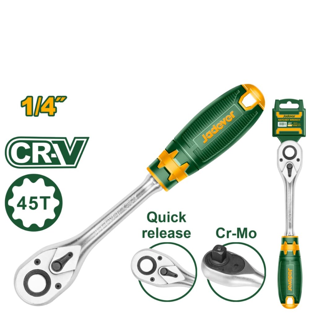 LLAVE DE RATCHET  DE 1/4″ – JDRW1214