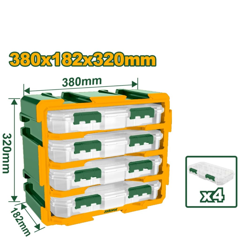 CAJA ORGANIZADORA MODULAR 4 GAVETAS – JDTB8344