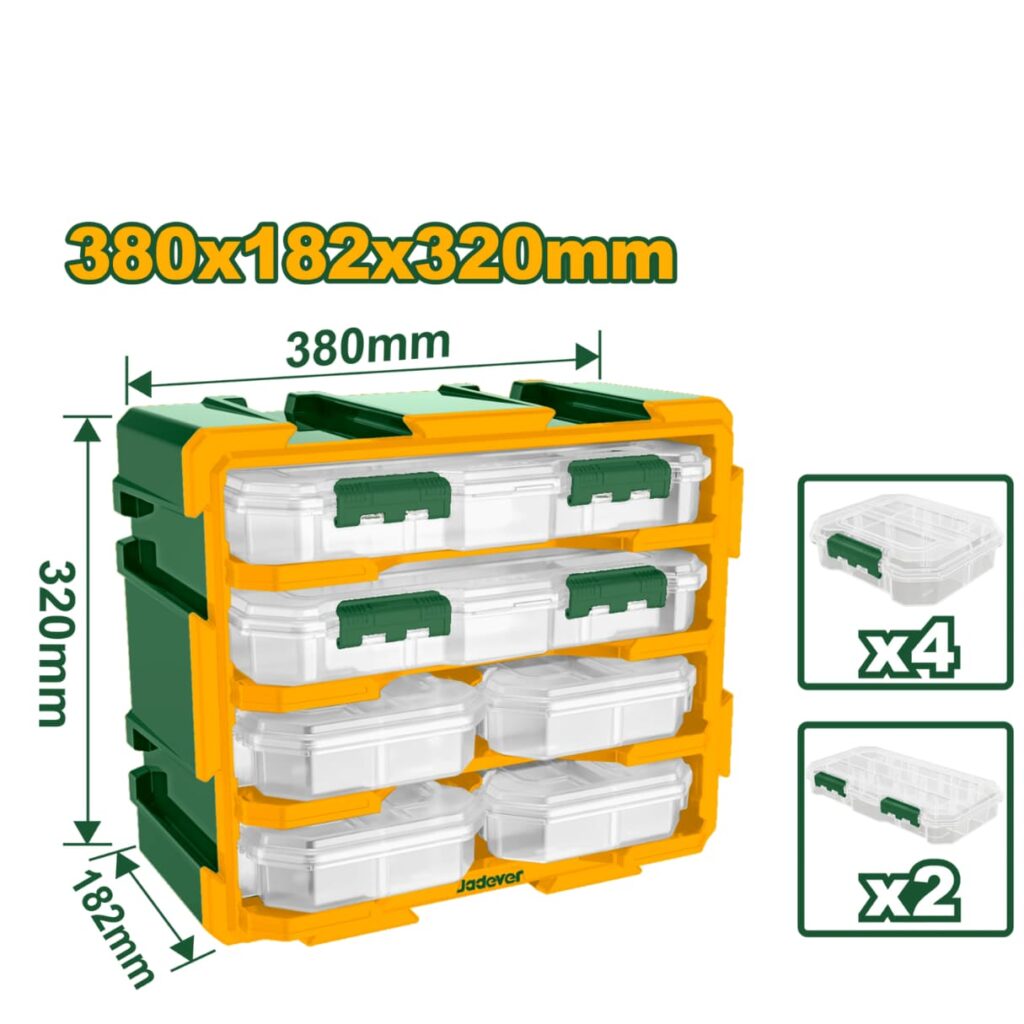 CAJA ORGANIZADORA MODULAR 6 GAVETAS – JDTB8346