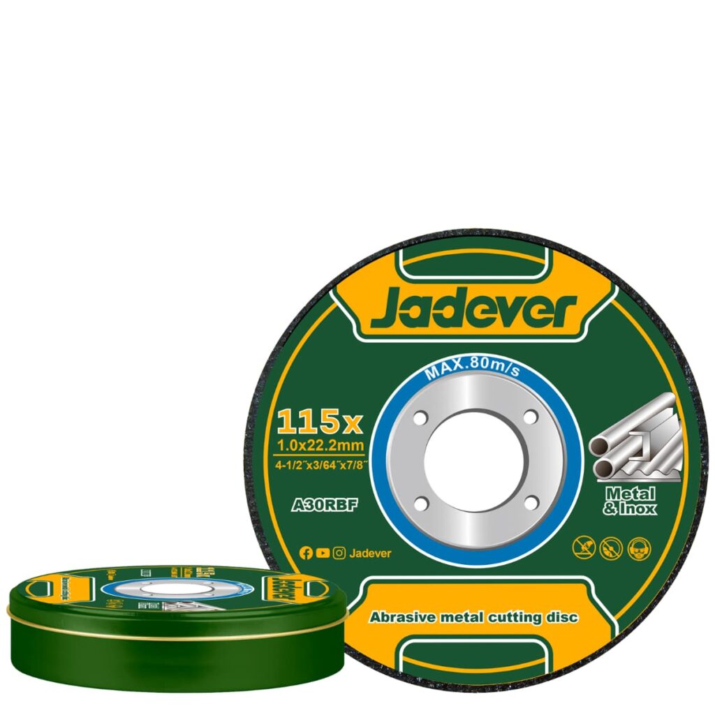 SET DE 15 DISCOS ABRASIVOS CORTE METAL 4.5″ 115X1X22.2MM AMOLADORA- JDAC2L45