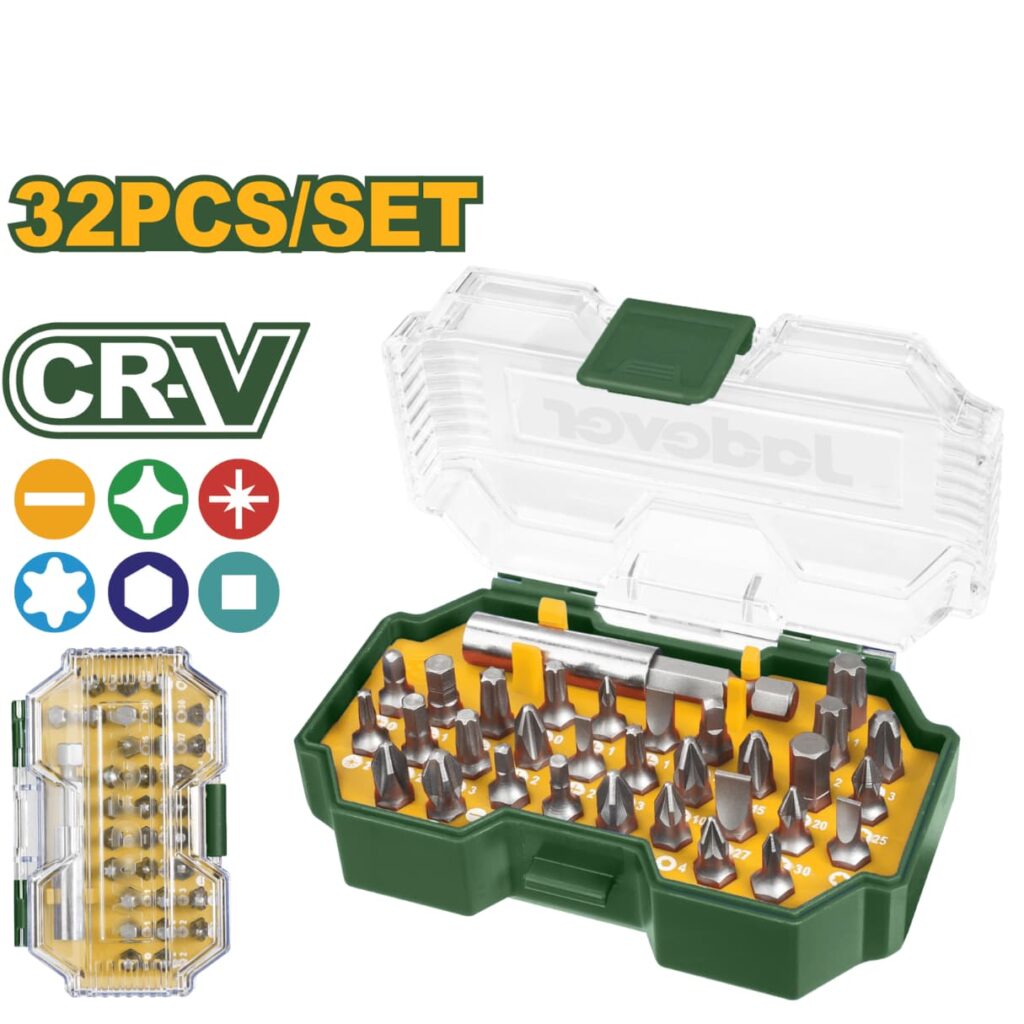 SET DE DESTORNILLADOR + PUNTAS 32PCS – JDBS3B32