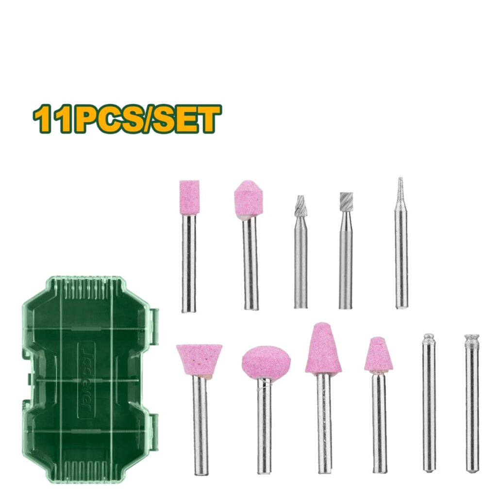 JDRR2011 ACCESORIOS P/RECTIFICADORA  O BREMEL 11PCS