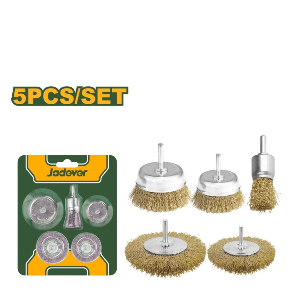 SET DE CEPILLOS METÁLICOS 5PCS – JDCE6401