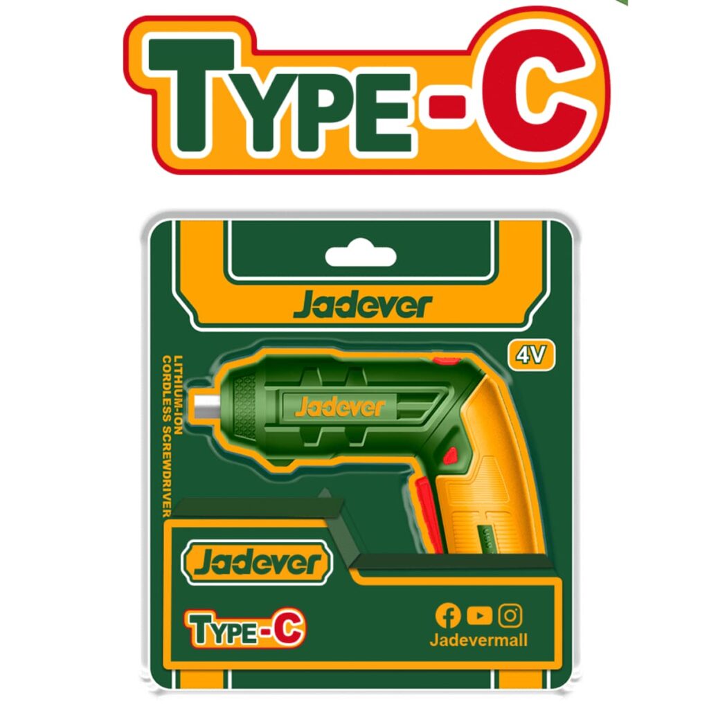 DESTORNILLADOR 4V HEX 1/4 240RPM TORQUE 4NM – JDCV4415