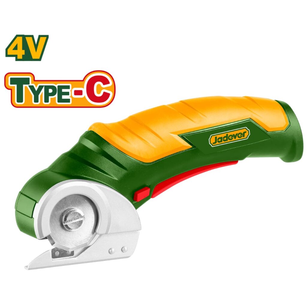 CORTADORA DE TELA INALAMBRICA JADEVER 4V 260RPM – JDWU1504