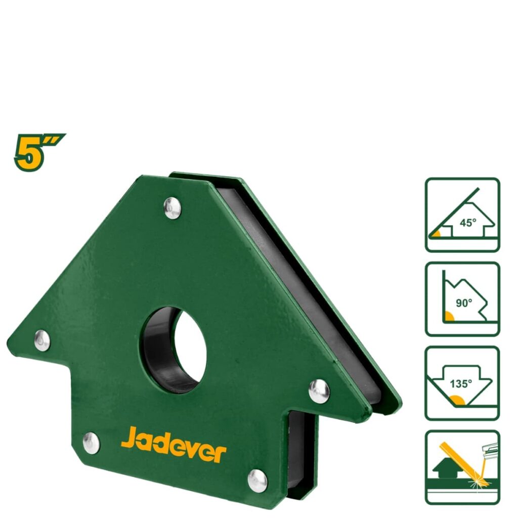 SOPORTE MAGNÉTICO PARA SOLDAR 5″ 45/90/135 75LBS – JDMC1605