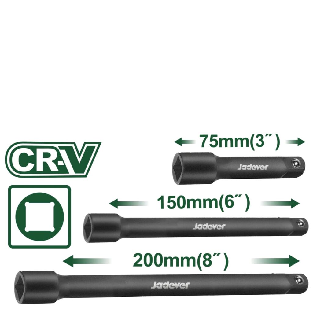 SET DE DADOS DE IMPACTO EXTENDIBLE 1/2″ 3PCS – JDMS7403
