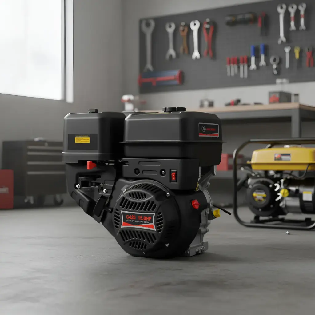 MOTOR GASOLINERO 15.0HP 4TIEMPOS  28NMx2500RPM 420CC INDUSTRIAL – C200E