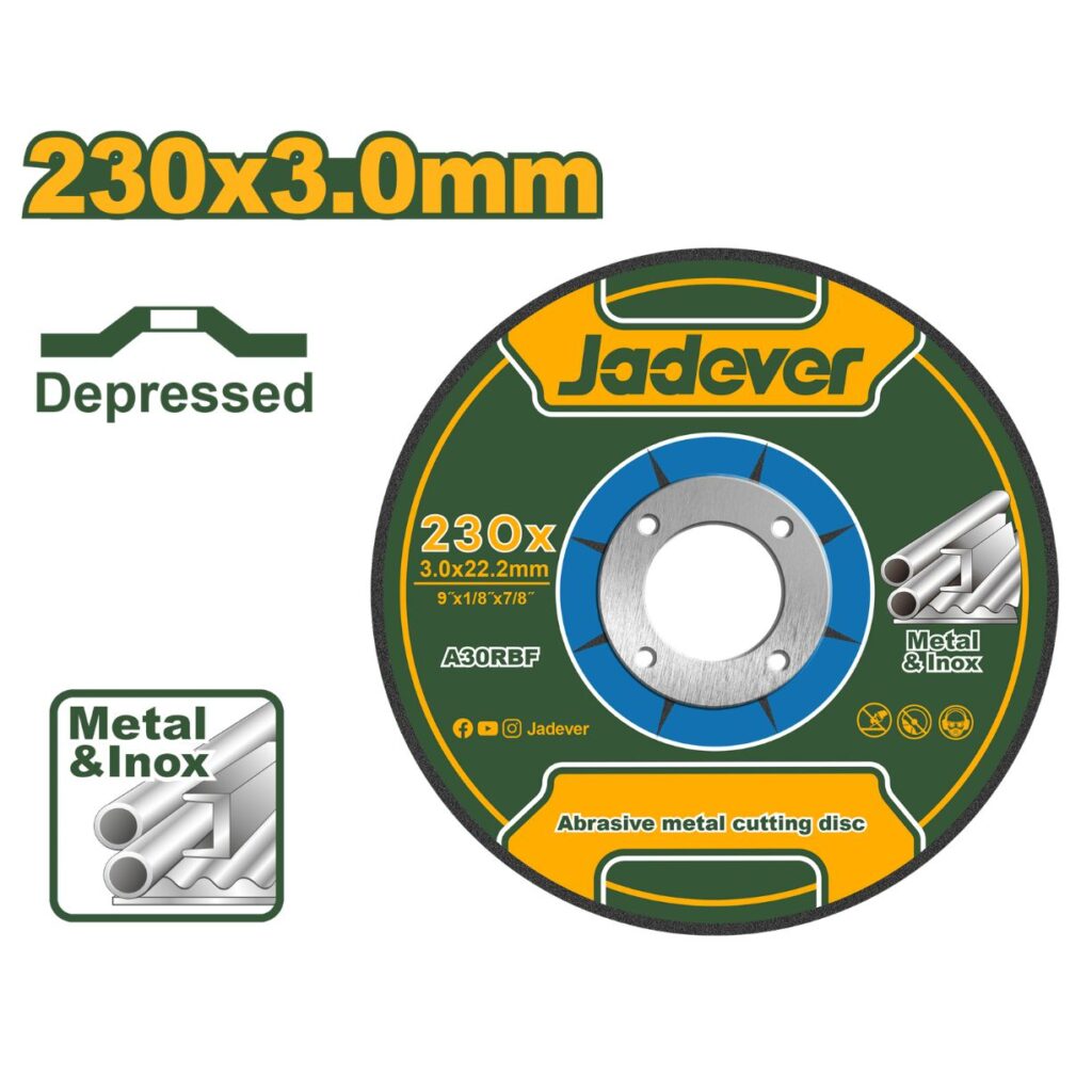 DISCO ABRASIVO 7″ CORTE DE METAL 230X3.0MM – JDAC1392
