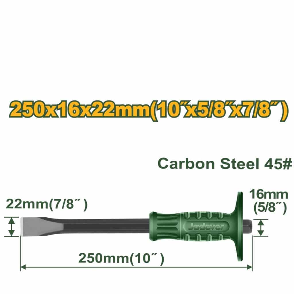 CINCEL DE CORTE FRÍO 22X16X250MM – JDCC1301