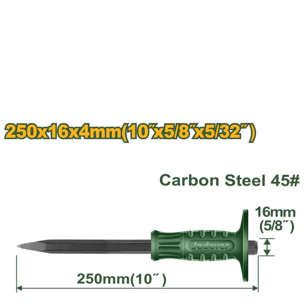 CINCEL DE CONCRETO 4X16X250MM – JDCC1303