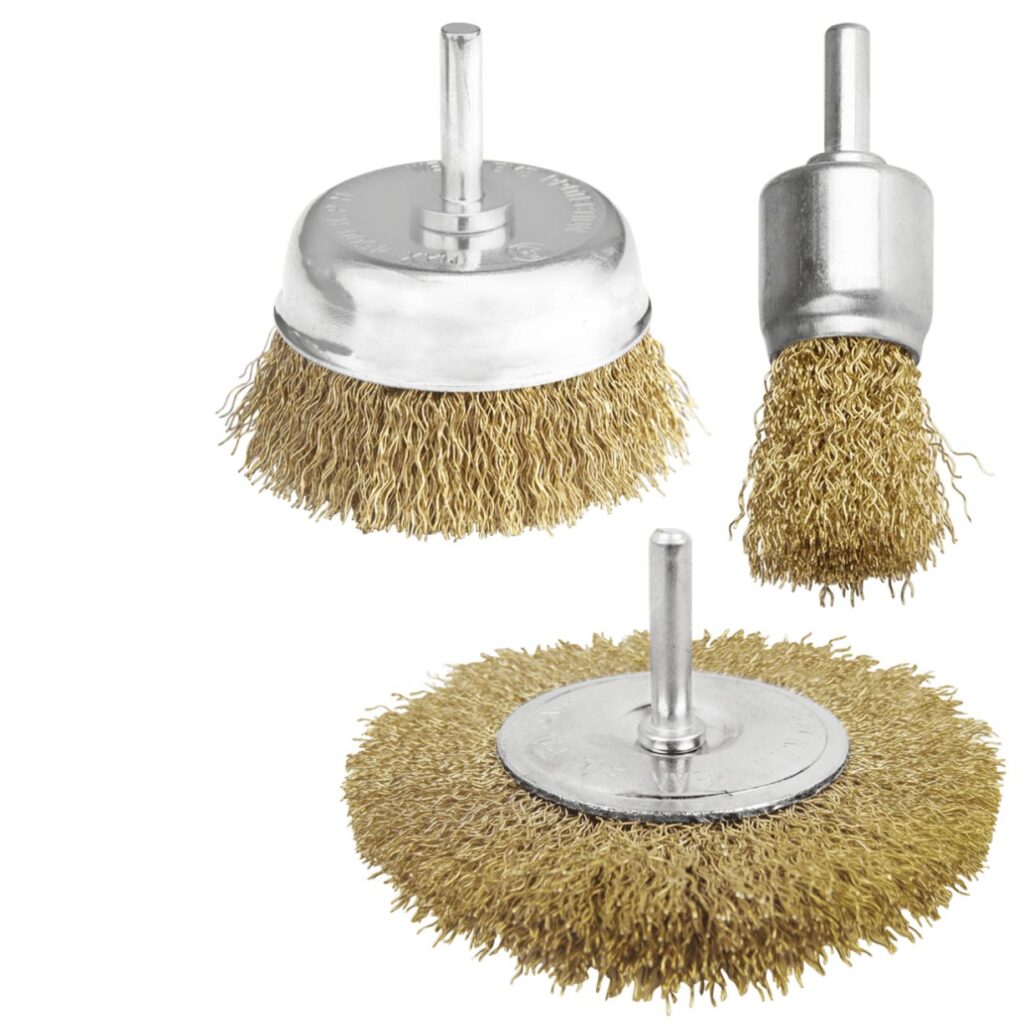 SET DE CEPILLOS METÁLICOS 3PCS – JDCE6402