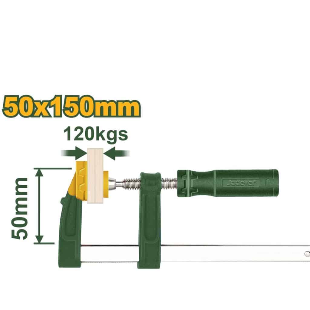 JDCP2151 PRENSA F CON MANGO 50X150MM