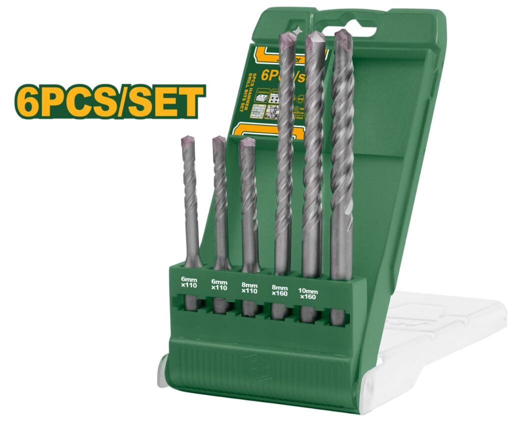 BROCA SET 6PCS SDS PLUS JADEVER  – JDHD6B06