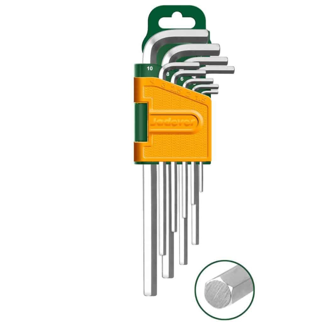 SET DE LLAVES ALLEN HEX 1.5-10MM 9PCS – JDHK1291