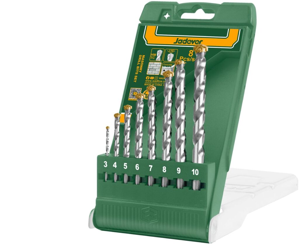 SET DE BROCAS JADEVER  8PCS – JDMJ6B08