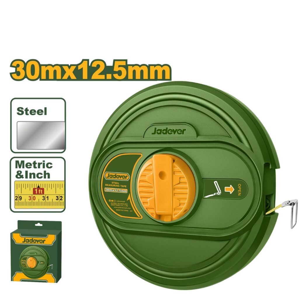 WINCHA CINTA METRICA DE ACERO 30MX12.5MM – JDMT3530