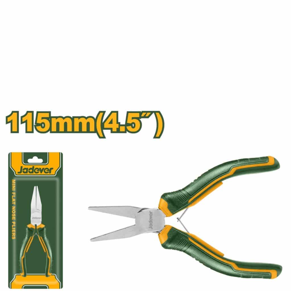 ALICATE DE PUNTA PLANA 4.5″ 115MM – JDPL0958