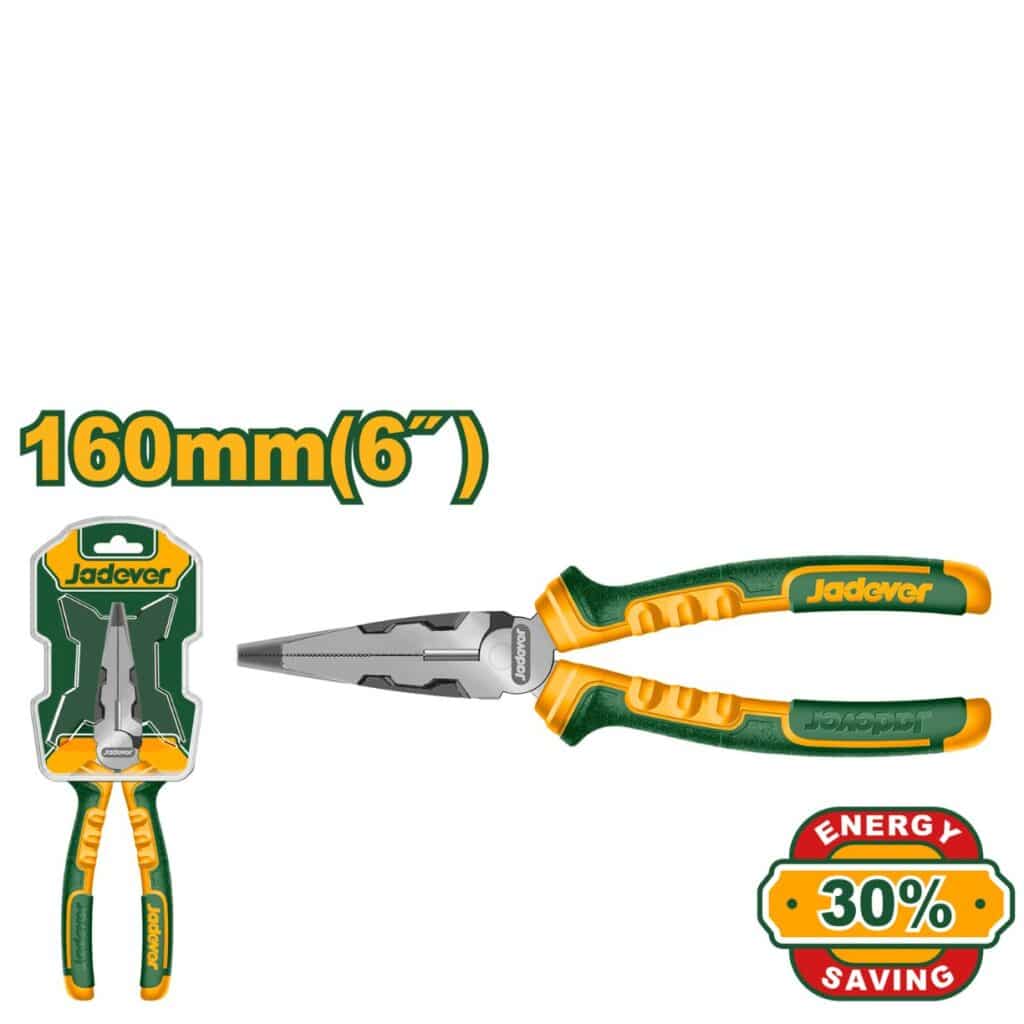 ALICATE DE PUNTA LARGA DE ALTO APAL. 6″ 160MM – JDPL2716
