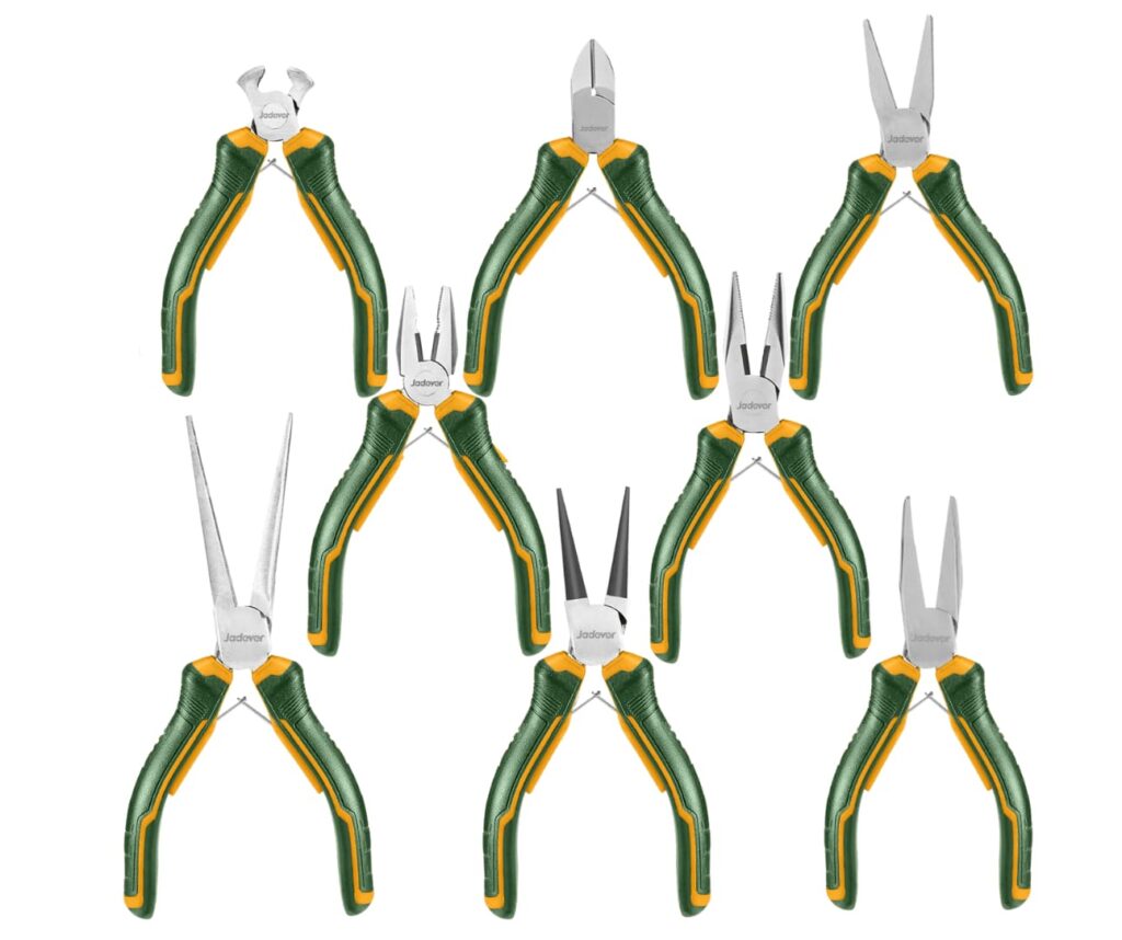 SET DE ALICATES 8PCS 4.5″ 115MM – JDPS1618