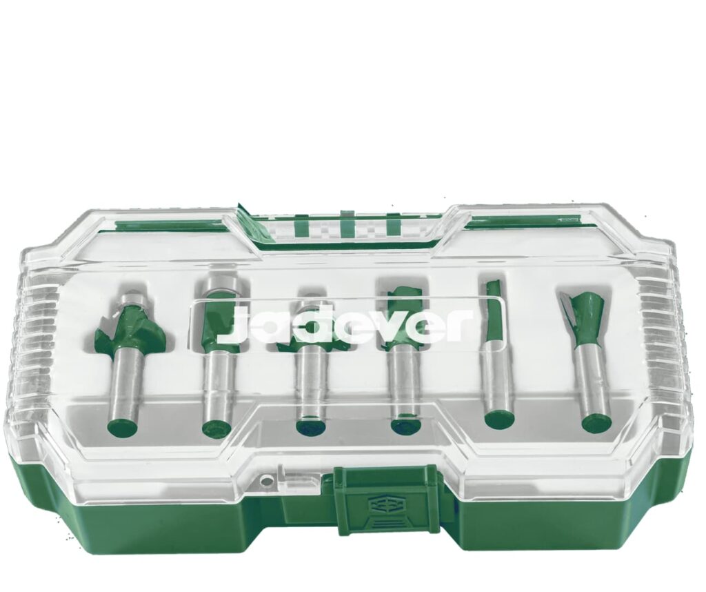 SET DE BROCAS RUTEADORA DIA: 12MM 6PCS – JDRKSR0112