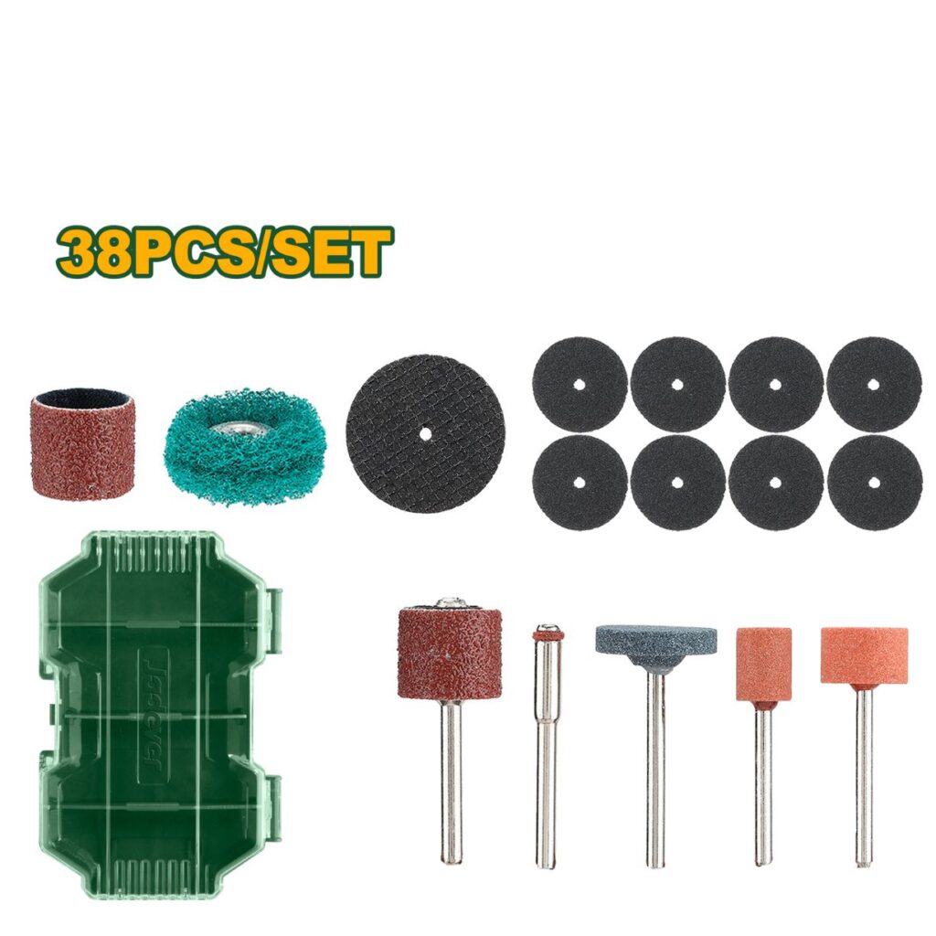 ACCESORIOS PARA RECTIFICADORA  O BREMEL 38PCS – JDRR5038