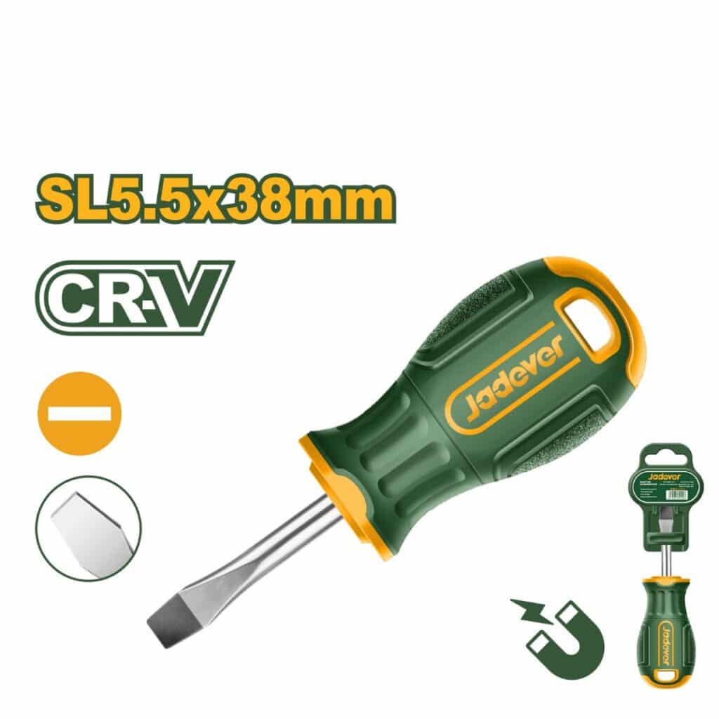 DESTORNILLADOR PLANO CR-V SL5.5 38MM D:5.0MM – JDSD1251