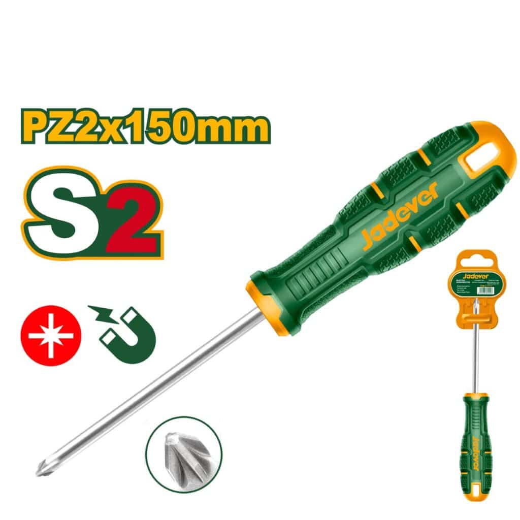 DESTORNILLADOR POZIDRIV S2 PZ2 150MM – JDSDC226