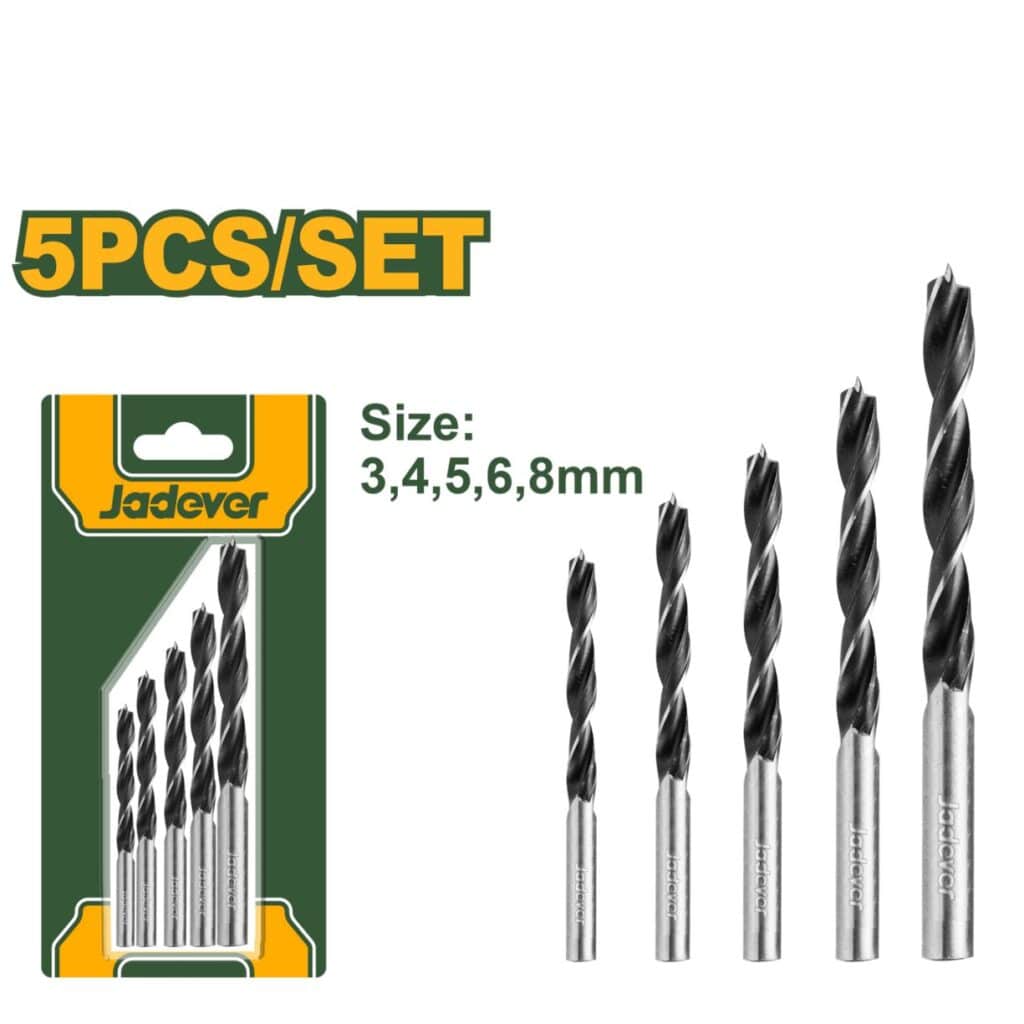 BROCA MADERA SET 5PCS – JDSJ3K01