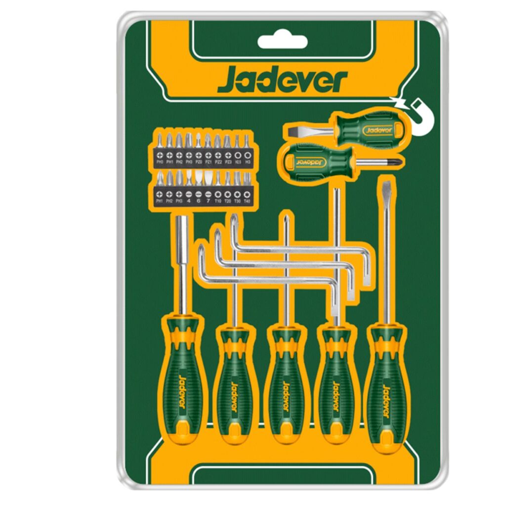 SET DE DESTORNILLADORES CR-V 30PCS  – JDSS1430