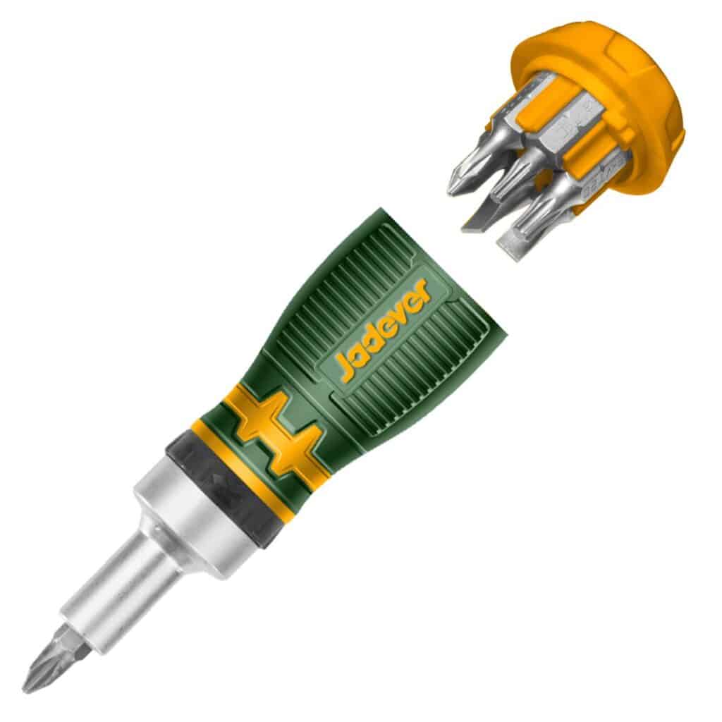 SET DE DESTORNILLADOR Y PUNTAS COPACTO 8 EN 1 CRV – JDSS8608