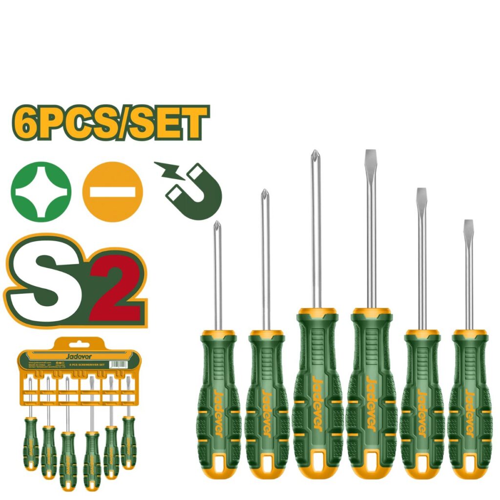 SET DE DESTORNILLADORES S2 6PCS – JDSSA406