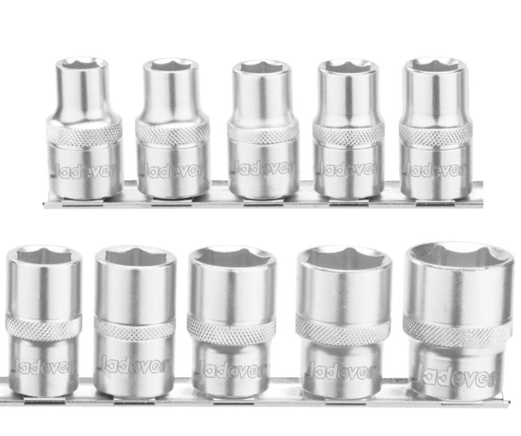 SET DE DADOS JADEVER 1/2″ 10PCS – JDST2410