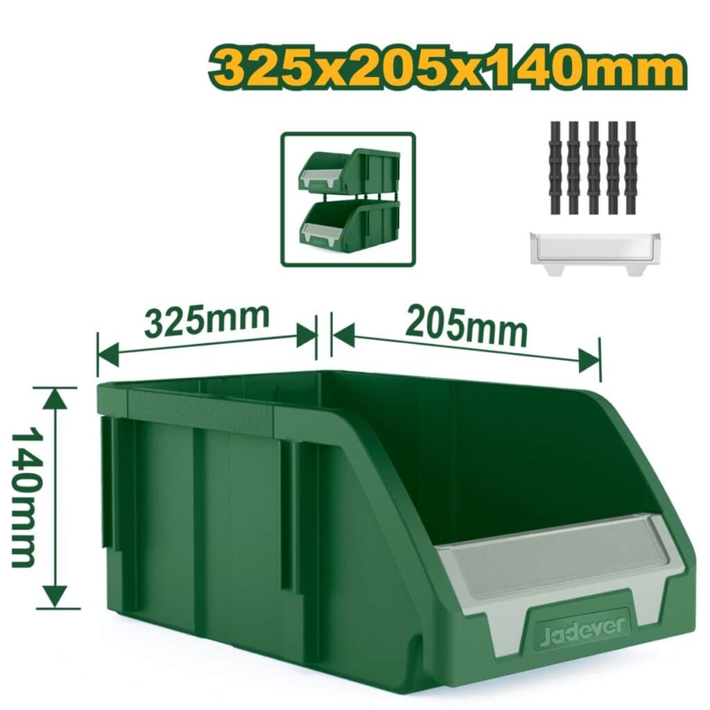 GAVETA DE ALMACENAMIENTO PP 325X205X140MM – JDTB0303