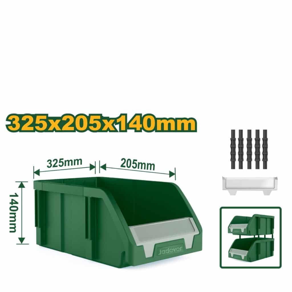 GAVETA DE ALMACENAMIENTO PP 325X205X140MM – JDTB0303