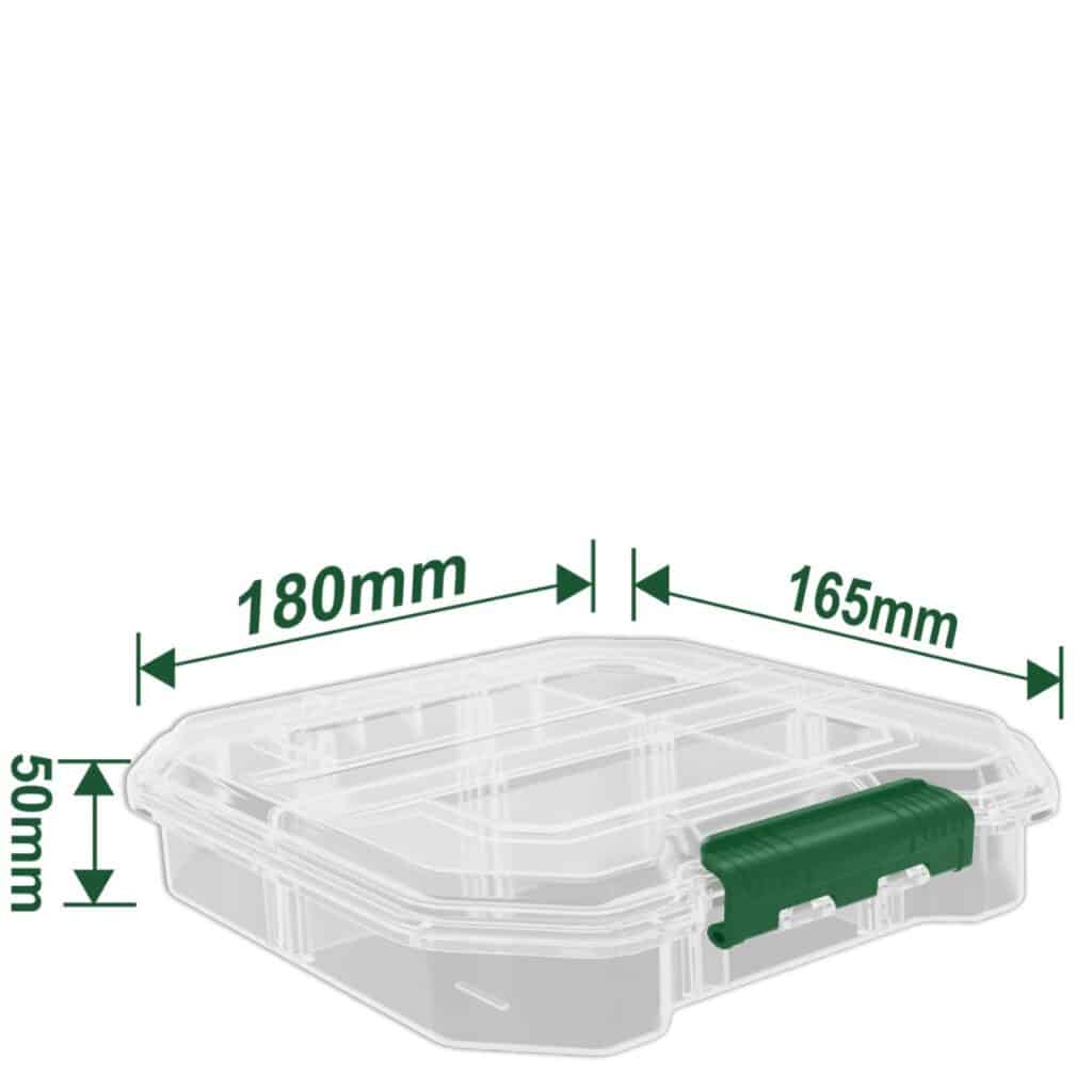 ORGANIZADOR TRANSPARENTE S 180X165X50MM – JDTB8341