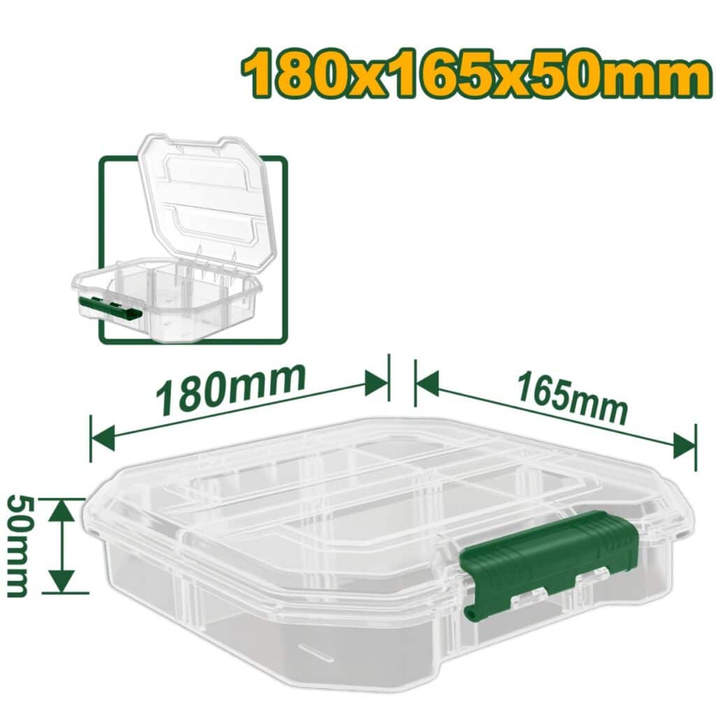 ORGANIZADOR TRANSPARENTE S 180X165X50MM – JDTB8341
