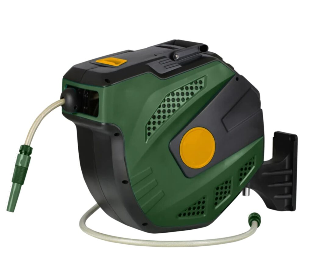 MANGUERA DE AIRE CON CARRETE 1/2″ 20M ACOPLE 1/2″ – JDVZ1520