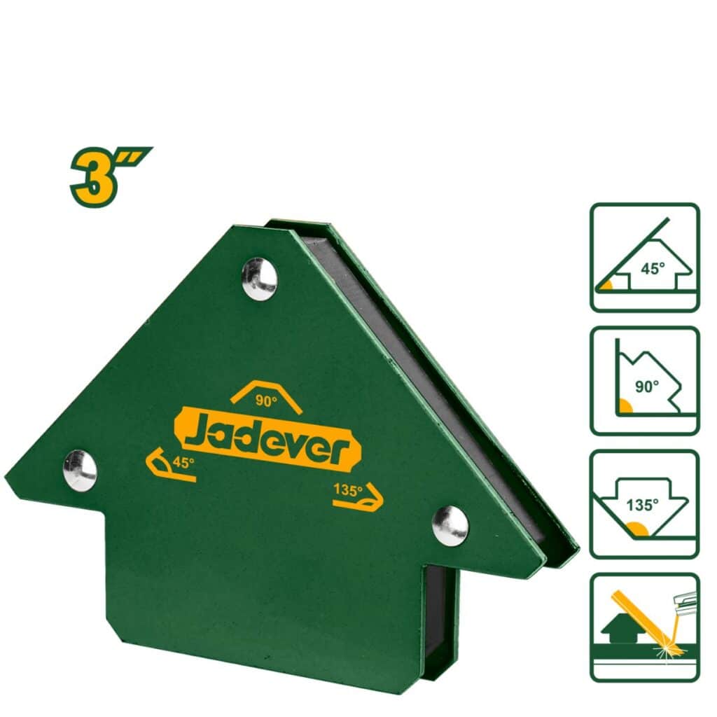 SOPORTE MAGNÉTICO PARA SOLDAR 3″ 45/90/135 25LBS – JDMC1603