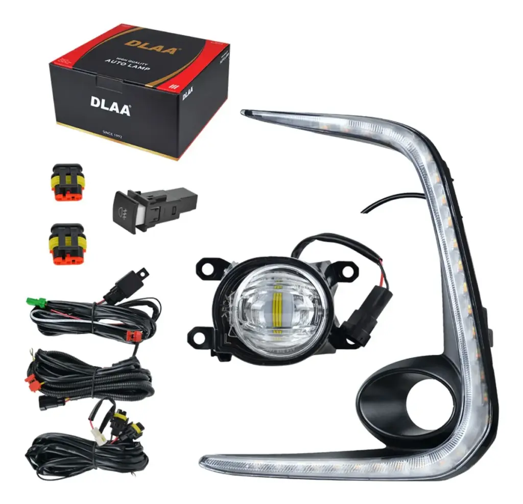 SET DE NEBLINEROS LED +DRL/DIR COROLLA SEDAN 2021 EN ADELANTE – TY9377L-1-AL