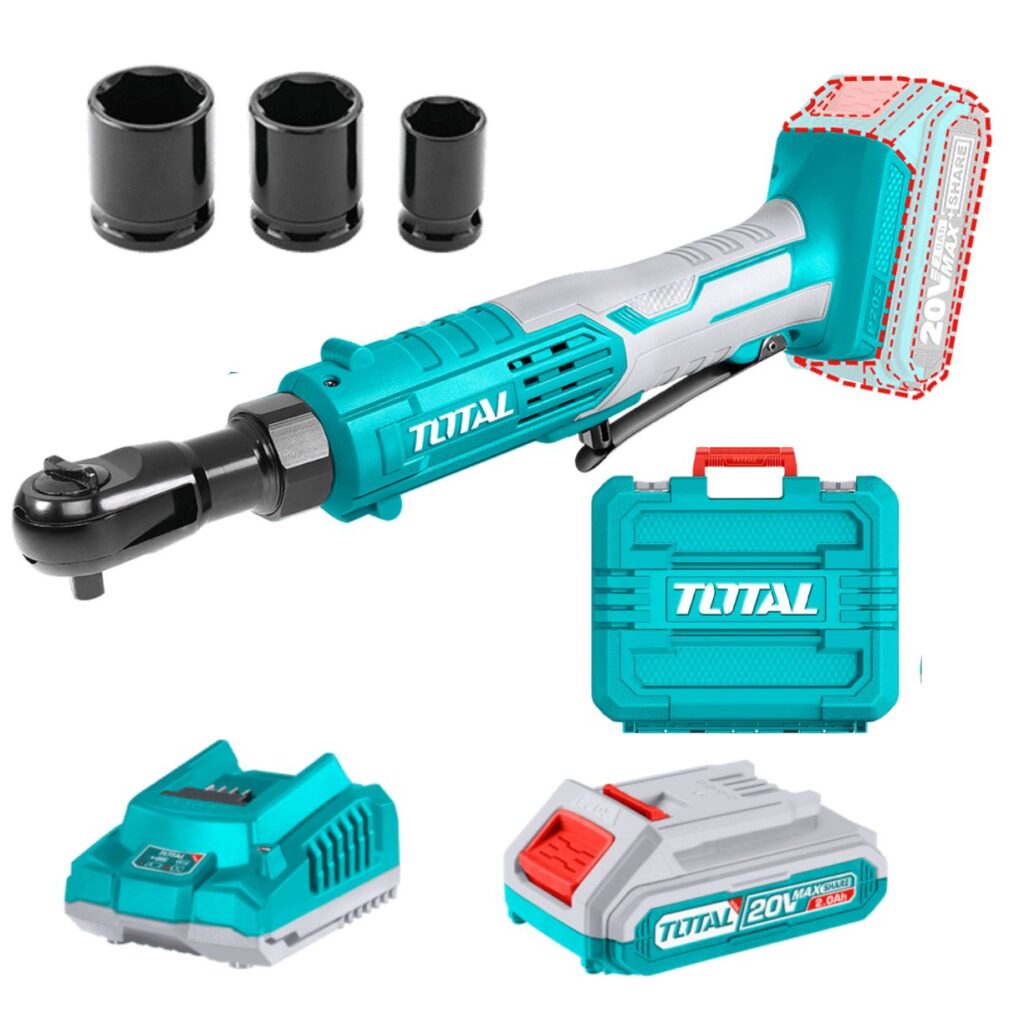 TRINQUETE DE ACCIONAMIENTO LI-ION 20V 2.0AH 65NM 3/8″ MALETIN – TDRLI2060152