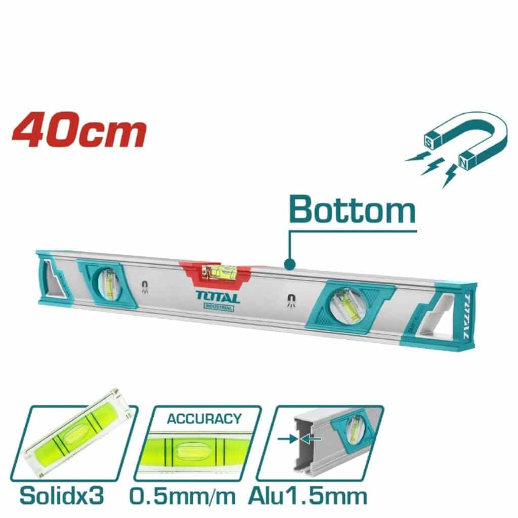 NIVEL DE BURBUJA MAGNETICO 40CM – TMT24086M