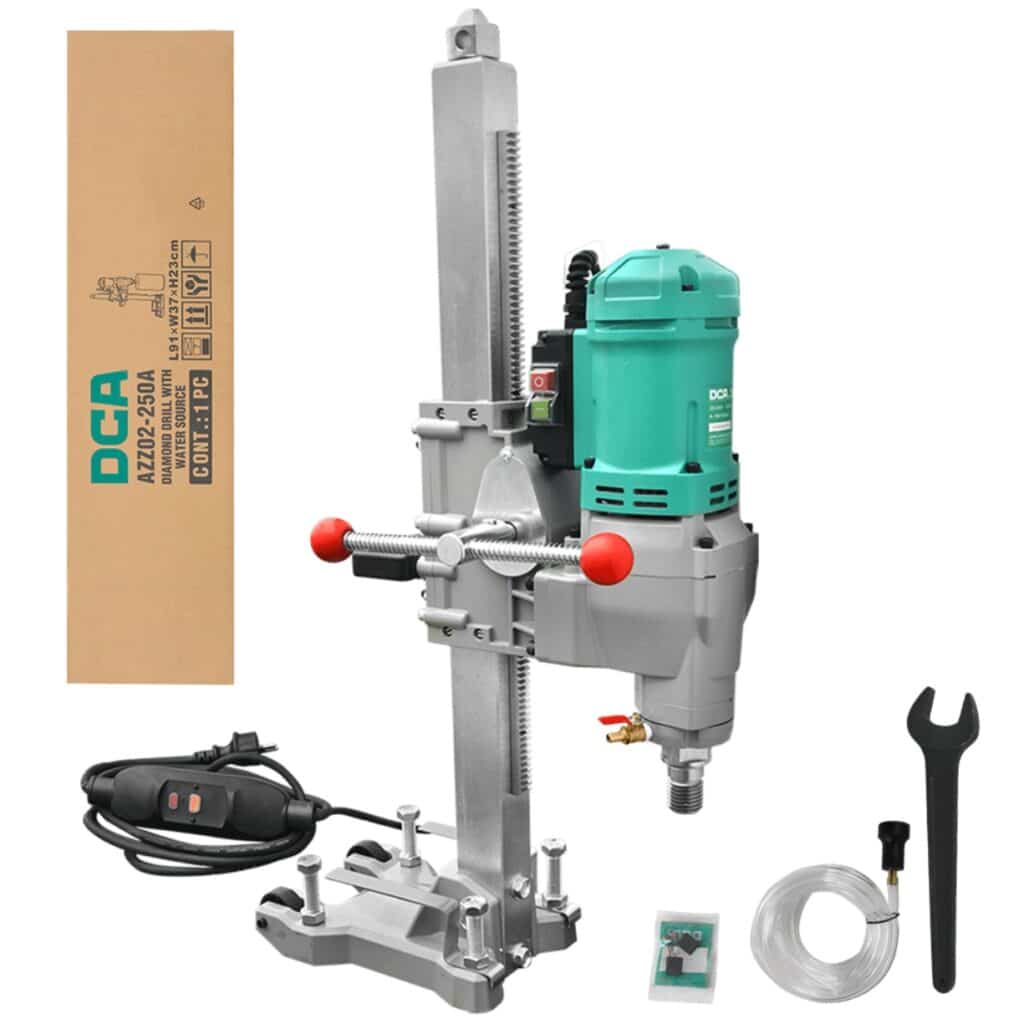 TALADRO DIAMANTE 3800W 390-1100/MIN 250MM – AZZ02-250A