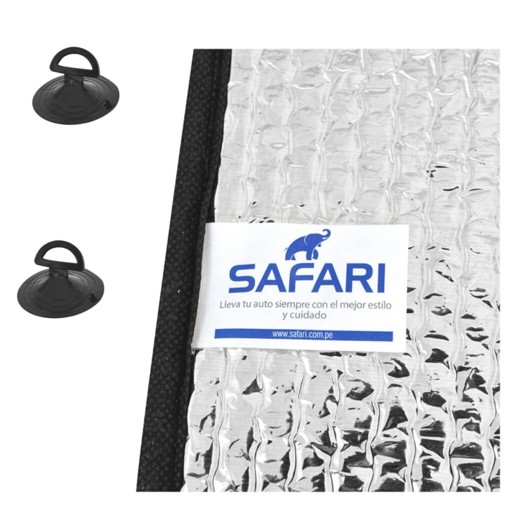 TAPASOL PLATEADO SUV DISEÑO EXCLUSIVO 146X68CM GATO – P16231