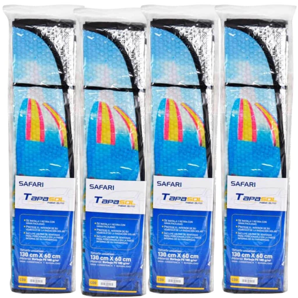 TAPASOL DOBLE BURBUJA 130X60 CM – VELEROS 2 – P16N9011P