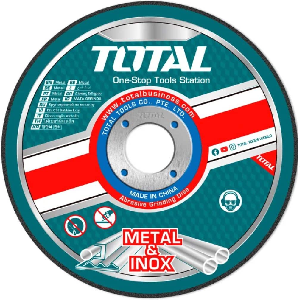 15 DISCOS ABRASIVO 4.5″ METAL 115X1.0MM – TAC2101151