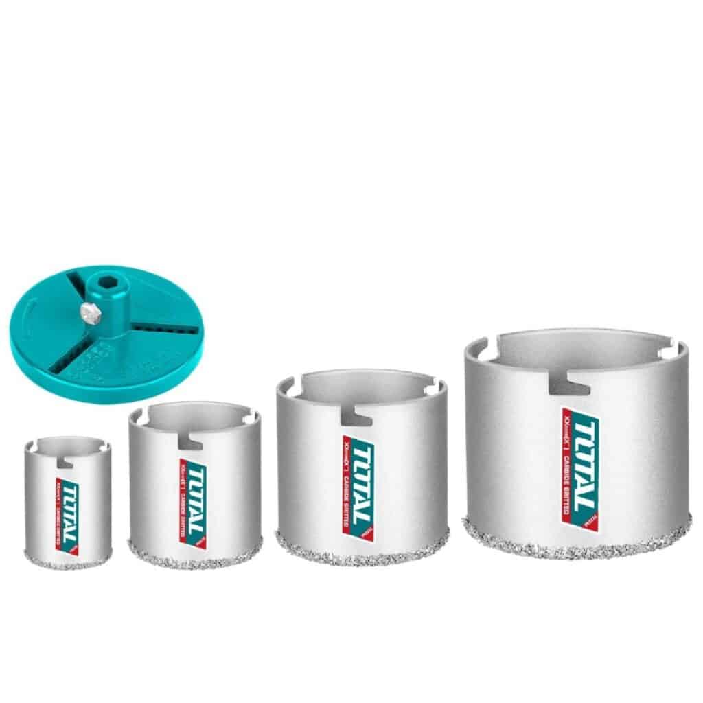 SET DE SIERRAS CIRCULARES TOTAL  6PCS – TAC44061